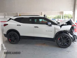 2022 Chevrolet Blazer LT with VIN 3GNKBCR44NS148766, listed as a IAAI auction lot 42482167 with 58,499 mi miles and . Bid and sale history available at DreamBid. Image 14.