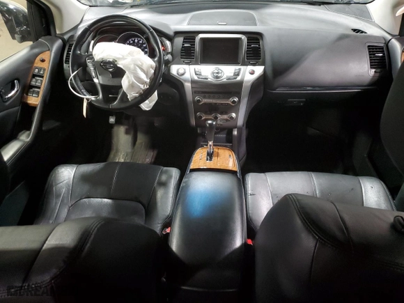 2013 Nissan Murano SL with VIN JN8AZ1MW7DW312578, listed as a Copart auction lot 45735875 with 159,093 mi miles and Salvage Title. Bid and sale history available at carsss.com. Image 8.