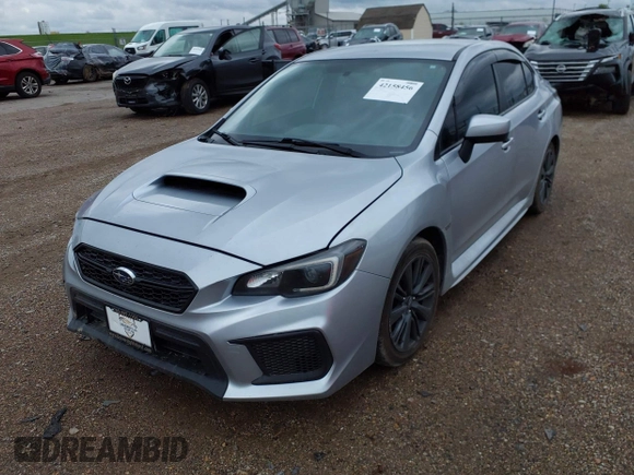 2018 Subaru WRX with VIN JF1VA1A6XJ9802327, listed as a IAAI auction lot 42158456 with 87,669 mi miles and . Bid and sale history available at DreamBid. Image 2.