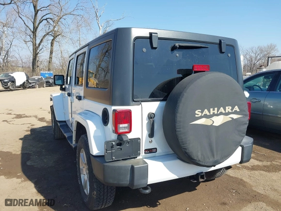 2016 Jeep Wrangler Unlimited 75th Anniversary with VIN 1C4BJWEG1GL222361, listed as a IAAI auction lot 41734628 with 110,066 mi miles. Bid and sale history available at carsss.com. Image 3.