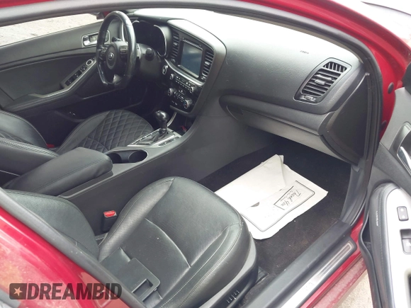 2014 Kia Optima SXL Turbo with VIN 5XXGR4A67EG318928, listed as a IAAI auction lot 42803294 with 151,213 mi miles and . Bid and sale history available at DreamBid. Image 5.