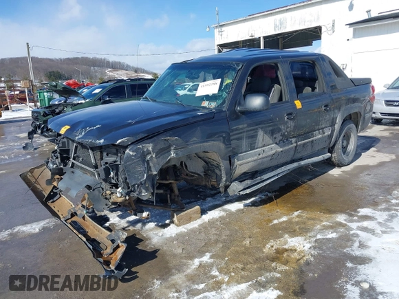 2004 Chevrolet Avalanche Z71 with VIN 3GNEK12T54G237444, listed as a IAAI auction lot 41592288 with 102,589 mi miles. Bid and sale history available at carsss.com. Image 2.