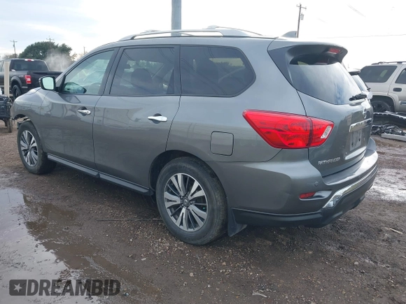 2020 Nissan Pathfinder S with VIN 5N1DR2AN9LC617344, listed as a IAAI auction lot 41368530 with 64,544 mi miles. Bid and sale history available at carsss.com. Image 3.