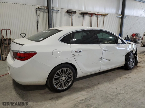 2013 Buick Verano Leather Group with VIN 1G4PS5SK7D4146491, listed as a Copart auction lot 47501345 with 121,940 mi miles and Salvage Title. Bid and sale history available at carsss.com. Image 3.