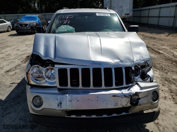 2005 Jeep Grand Cherokee Laredo with VIN 1J4HS48N65C543325, listed as a Copart auction lot 73710514 with 52,153 mi miles and Salvage Title. Bid and sale history available at carsss.com. Image 5.