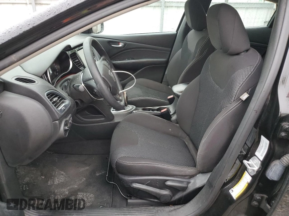 2015 Dodge Dart SXT with VIN 1C3CDFBBXFD415092, listed as a Copart auction lot 57983575 with 112,724 mi miles and Salvage title. Bid and sale history available at DreamBid. Image 7.