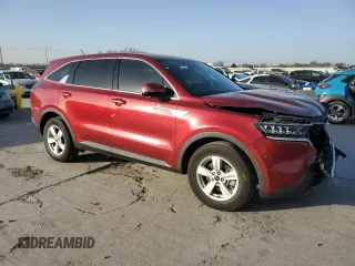 2021 Kia Sorento LX with VIN 5XYRG4LC8MG070183, listed as a Copart auction lot 49728725 with 49,316 mi miles and Salvage Title. Bid and sale history available at carsss.com. Image 4.