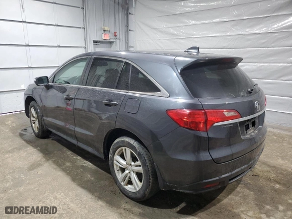 2015 Acura RDX Tech Pkg with VIN 5J8TB4H52FL025764, listed as a Copart auction lot 49716525 with 126,005 mi miles and Salvage Title. Bid and sale history available at carsss.com. Image 2.