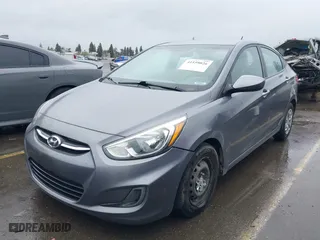 2015 Hyundai Accent GLS with VIN KMHCT4AE0FU927177, listed as a IAAI auction lot 41559026 with 181,703 mi miles. Bid and sale history available at carsss.com. Image 2.