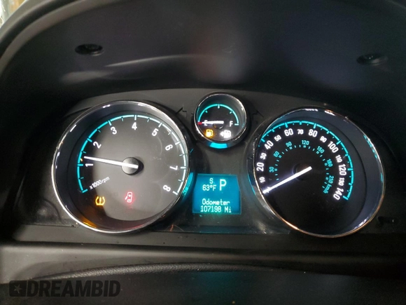 2013 Chevrolet Captiva Sport LTZ with VIN 3GNAL4EK0DS598187, listed as a Copart auction lot 78989134 with 107,198 mi miles and Salvage Title. Bid and sale history available at DreamBid. Image 9.