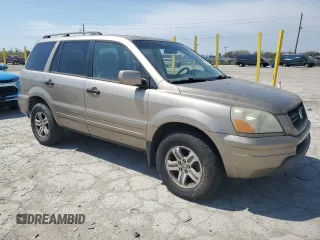 2003 Honda Pilot EX z VIN 2HKYF18603H587095, wystawiony jako Copart lot #53886125 z przebiegiem 188 388 mil mil oraz Szkoda całkowita • Salvage title. Historia ofert i sprzedaży dostępna na DreamBid. Obrazek 4.