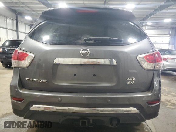 2016 Nissan Pathfinder S с VIN 5N1AR2MM4GC655804, выставлен на аукционе Copart как лот 87229234 с пробегом 148 021 миль миль и На запчасти • Non repairable. История ставок и продаж доступна на DreamBid. Изображение 6.