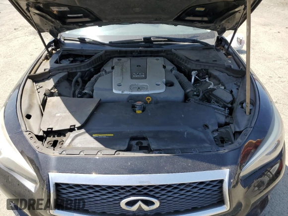 2015 Infiniti Q50 Premium z VIN JN1BV7AR0FM393311, wystawiony jako Copart lot #55254515 z przebiegiem 206 120 mil mil oraz Szkoda całkowita • Salvage title. Historia ofert i sprzedaży dostępna na DreamBid. Obrazek 11.