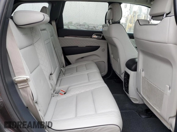 2019 Jeep Grand Cherokee Summit with VIN 1C4RJFJT4KC610260, listed as a Copart auction lot 59525215 with 38,303 mi miles and Salvage title. Bid and sale history available at DreamBid. Image 10.
