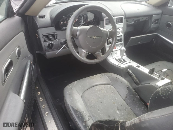 2005 Chrysler Crossfire Limited with VIN 1C3AN65L75X030160, listed as a Copart auction lot 73978574 with 0 mi miles and Salvage Title. Bid and sale history available at carsss.com. Image 8.