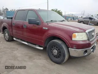 2006 Ford F-150 XLT with VIN 1FTPW12596KC39720, listed as a IAAI auction lot 42175036 with 247,461 mi miles and . Bid and sale history available at DreamBid. Image 1.
