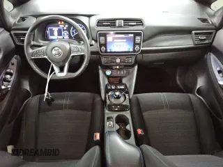 2021 Nissan LEAF SV with VIN 1N4AZ1CV8MC551908, listed as a Copart auction lot 55106875 with 22,880 mi miles and Clean title. Bid and sale history available at DreamBid. Image 8.