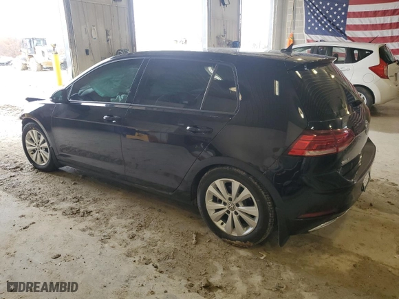 2021 Volkswagen Golf TSI with VIN 3VWG57AU9MM006311, listed as a Copart auction lot 84020004 with 0 mi miles and Salvage Title. Bid and sale history available at carsss.com. Image 2.