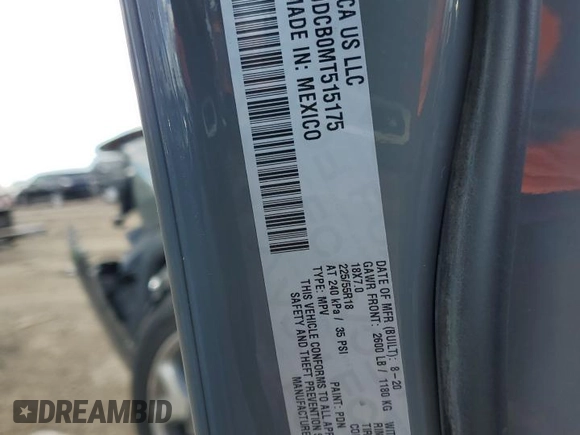 2021 Jeep Compass Limited z VIN 3C4NJDCB0MT515175, wystawiony jako Copart lot #51680275 z przebiegiem 93 727 mil mil oraz Szkoda całkowita • Salvage title. Historia ofert i sprzedaży dostępna na DreamBid. Obrazek 13.