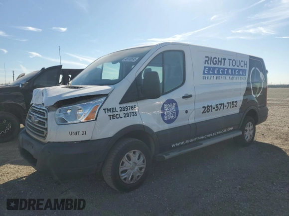 2018 Ford Transit z VIN 1FTYR1YM6JKB16315, wystawiony jako Copart lot #48130595 z przebiegiem 182 138 mil mil oraz Szkoda całkowita • Salvage title. Historia ofert i sprzedaży dostępna na DreamBid. Obrazek 1.