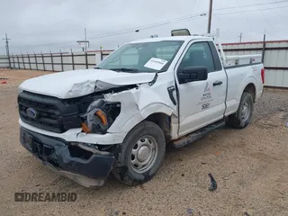 2023 Ford F-150 XL with VIN 1FTMF1CPXPKF78037, listed as a IAAI auction lot 41449060 with 13,255 mi miles and . Bid and sale history available at carsss.com. Image 2.