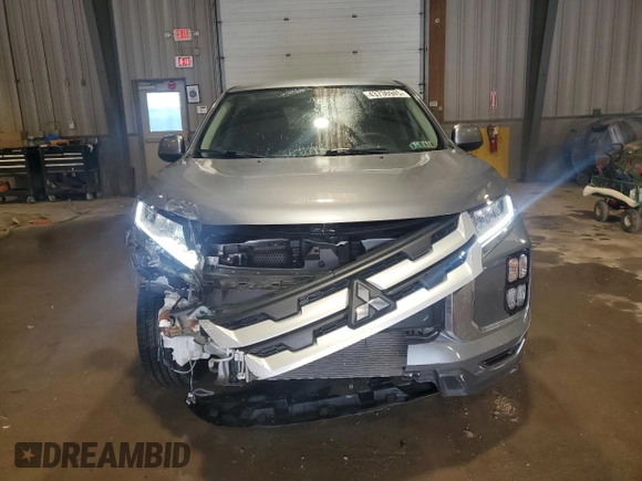 2020 Mitsubishi Outlander Sport ES 2.0 with VIN JA4AR3AU5LU008504, listed as a Copart auction lot 43736945 with 28,634 mi miles and Salvage Title. Bid and sale history available at carsss.com. Image 5.