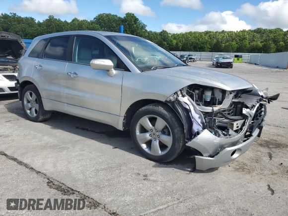 2007 Acura RDX Technology with VIN 5J8TB18597A023425, listed as a Copart auction lot 60030285 with 173,103 mi miles and Salvage title. Bid and sale history available at DreamBid. Image 4.
