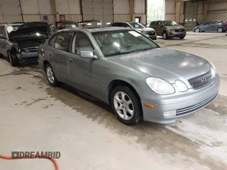 2004 Lexus GS 300 z VIN JT8BD69S140199794, wystawiony jako IAAI lot #42009599 z przebiegiem 158 119 mil mil oraz . Historia ofert i sprzedaży dostępna na DreamBid. Obrazek 1.