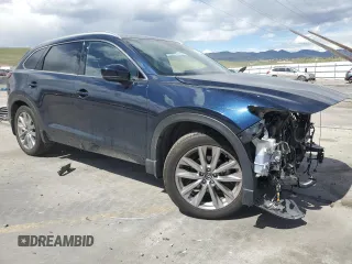 2021 Mazda CX-9 Grand Touring with VIN JM3TCBDY6M0512276, listed as a Copart auction lot 54582375 with 26,727 mi miles and Salvage title. Bid and sale history available at DreamBid. Image 4.