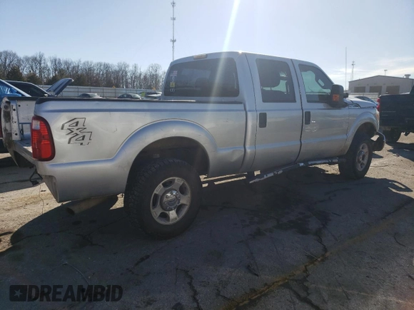 2016 Ford F-250 Lariat with VIN 1FT7W2B64GEB51706, listed as a Copart auction lot 43452465 with 151,944 mi miles and Salvage Title. Bid and sale history available at DreamBid. Image 3.