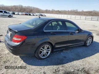 2013 Mercedes-Benz C 250 Sport with VIN WDDGF4HB5DR245894, listed as a Copart auction lot 49035925 with 184,374 mi miles and Salvage Title. Bid and sale history available at DreamBid. Image 3.