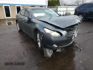 2012 Infiniti M37 with VIN JN1BY1AR1CM396587, listed as a Copart auction lot 52291185 with 145,794 mi miles and Salvage Title. Bid and sale history available at carsss.com. Image 11.