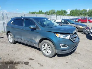 2016 Ford Edge SEL z VIN 2FMPK4J92GBC57307, wystawiony jako IAAI lot #42311330 z przebiegiem 135 399 mil mil oraz . Historia ofert i sprzedaży dostępna na DreamBid. Obrazek 1.