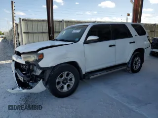 2014 Toyota 4Runner SR5 with VIN JTEZU5JR3E5079191, listed as a Copart auction lot 58500755 with 181,314 mi miles and Salvage title. Bid and sale history available at DreamBid. Image 1.