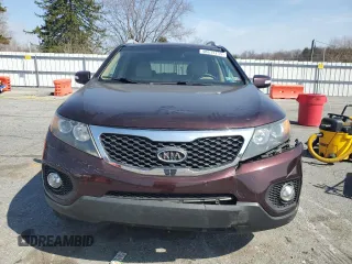 2011 Kia Sorento EX with VIN 5XYKUDA29BG156829, listed as a Copart auction lot 48613735 with 189,206 mi miles and Salvage Title. Bid and sale history available at carsss.com. Image 5.