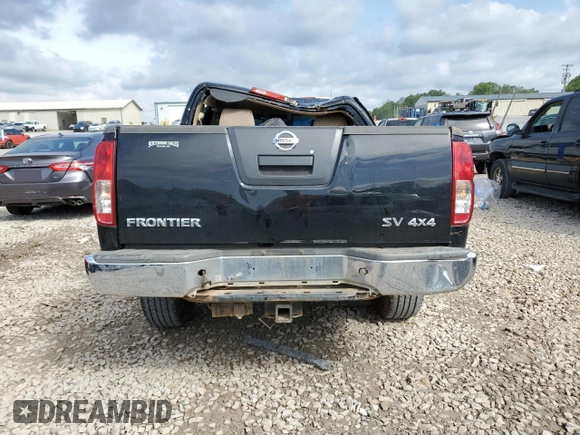 2011 Nissan Frontier Pro-4X with VIN 1N6AD0EV9BC437667, listed as a Copart auction lot 56356515 with Not provided miles and Salvage title. Bid and sale history available at DreamBid. Image 6.