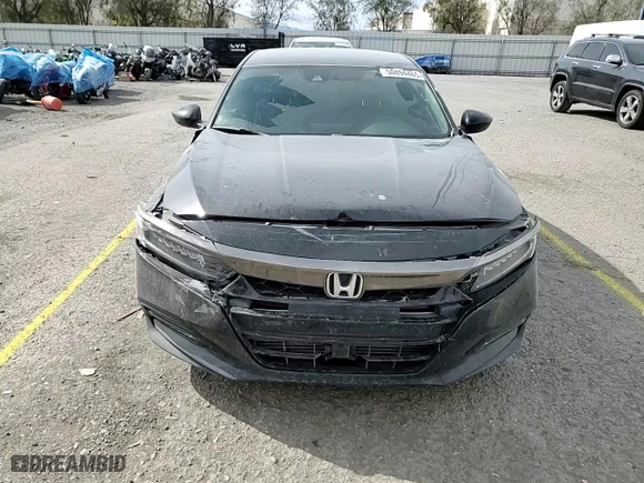 2018 Honda Accord Sedan Sport 1.5T with VIN 1HGCV1F36JA172438, listed as a Copart auction lot 50894465 with 55,337 mi miles and Salvage Title. Bid and sale history available at carsss.com. Image 10.