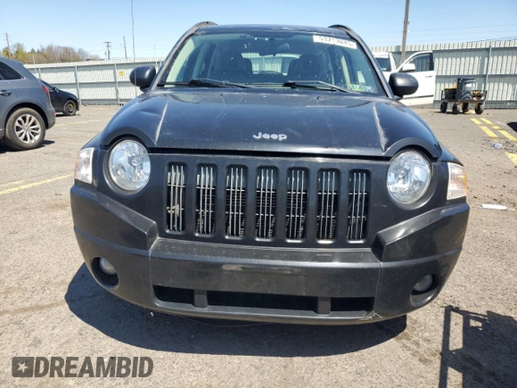 2007 Jeep Compass Sport with VIN 1J8FF47W97D431474, listed as a Copart auction lot 53713045 with 146,370 mi miles and Salvage Title. Bid and sale history available at carsss.com. Image 5.