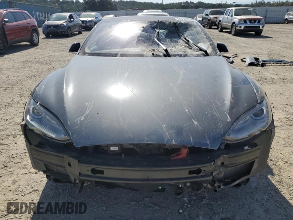 2014 Tesla Model S 60 с VIN 5YJSA1H15EFP49412, выставлен на аукционе Copart как лот 60476835 с пробегом 96 202 миль миль и Списание • Salvage title. История ставок и продаж доступна на DreamBid. Изображение 5.