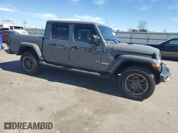 2022 Jeep Gladiator Overland z VIN 1C6HJTFG7NL164641, wystawiony jako Copart lot #47059905 z przebiegiem 23 811 mil mil oraz Szkoda całkowita • Salvage title. Historia ofert i sprzedaży dostępna na DreamBid. Obrazek 4.