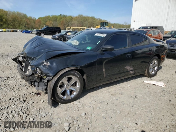 2014 Dodge Charger SE with VIN 2C3CDXBG1EH147584, listed as a Copart auction lot 54165375 with 88,757 mi miles and Salvage Title. Bid and sale history available at carsss.com. Image 1.