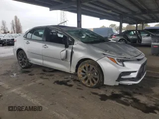 2024 Toyota Corolla XSE with VIN 5YFT4MCE4RP213052, listed as a Copart auction lot 49008235 with 11,335 mi miles and Salvage Title. Bid and sale history available at carsss.com. Image 4.