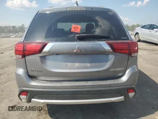 2018 Mitsubishi Outlander ES with VIN JA4AZ3A32JZ024831, listed as a Copart auction lot 62369645 with 91,599 mi miles and Salvage title. Bid and sale history available at DreamBid. Image 6.