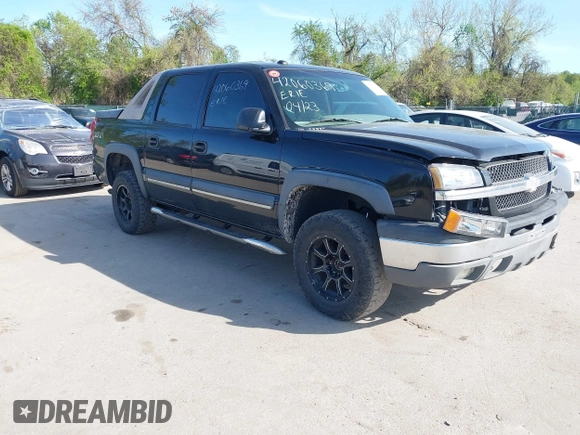 2003 Chevrolet Avalanche with VIN 3GNEK13T33G332498, listed as a IAAI auction lot 42060369 with 176,196 mi miles. Bid and sale history available at carsss.com. Image 1.