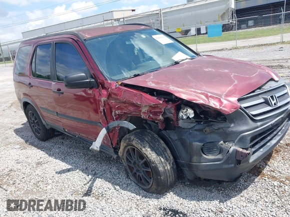 2006 Honda CR-V LX with VIN JHLRD68506C010083, listed as a IAAI auction lot 42104162 with 326,655 mi miles and . Bid and sale history available at carsss.com. Image 1.