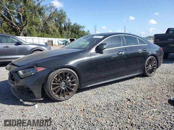 2019 Mercedes-Benz CLS with VIN WDD2J5JB8KA010345, listed as a Copart auction lot 76810664 with 0 mi miles and Non Repairable. Bid and sale history available at carsss.com. Image 1.
