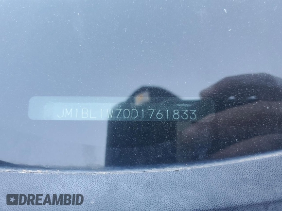 2013 Mazda 3 i Grand Touring with VIN JM1BL1W70D1761833, listed as a Copart auction lot 80150094 with Not Provided miles and Salvage Title. Bid and sale history available at carsss.com. Image 14.