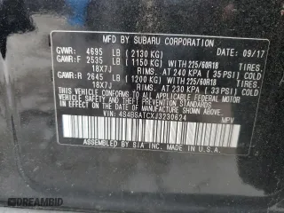2018 Subaru Outback Touring with VIN 4S4BSATCXJ3230624, listed as a Copart auction lot 46512885 with 88,041 mi miles and Salvage Title. Bid and sale history available at carsss.com. Image 13.