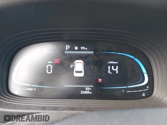 2023 Hyundai Venue SE with VIN KMHRB8A37PU237978, listed as a IAAI auction lot 41814075 with 22,489 mi miles and . Bid and sale history available at DreamBid. Image 7.