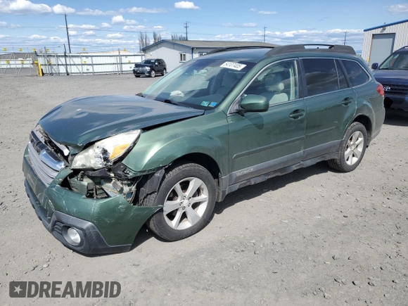 2014 Subaru Outback Premium with VIN 4S4BRBCC2E3310264, listed as a Copart auction lot 54107405 with 150,644 mi miles and Salvage Title. Bid and sale history available at DreamBid. Image 1.